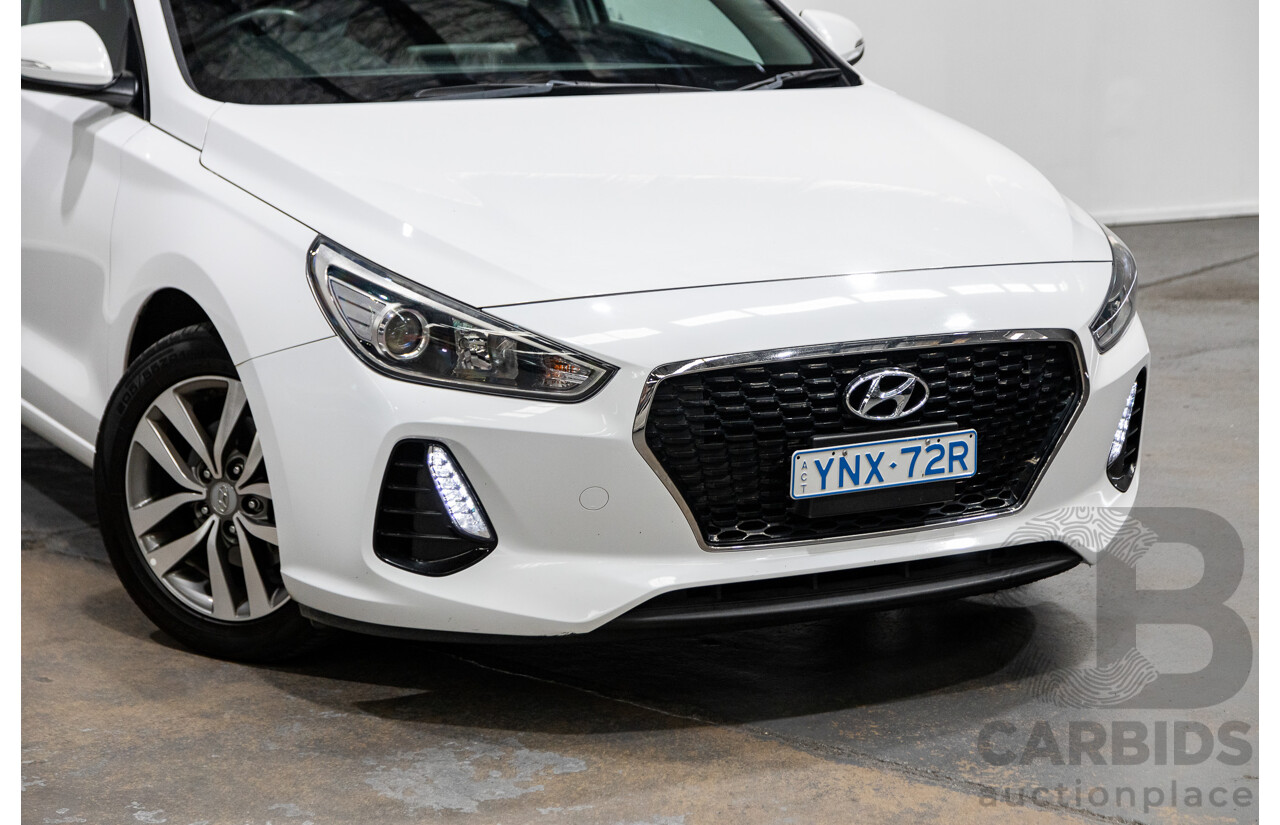 03/2018 Hyundai I30 ACTIVE FWD PD 4D Hatchback Polar White 2.0L