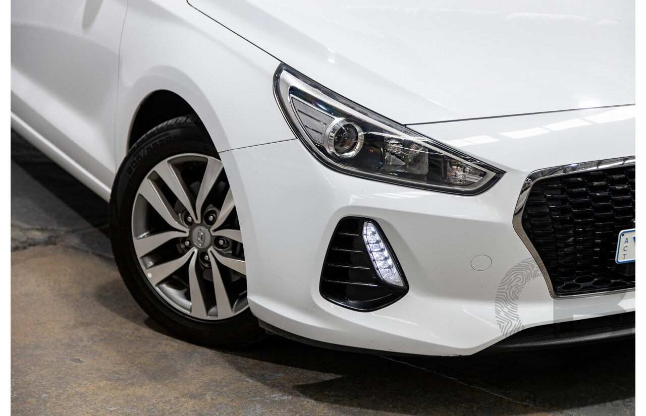 03/2018 Hyundai I30 ACTIVE FWD PD 4D Hatchback Polar White 2.0L