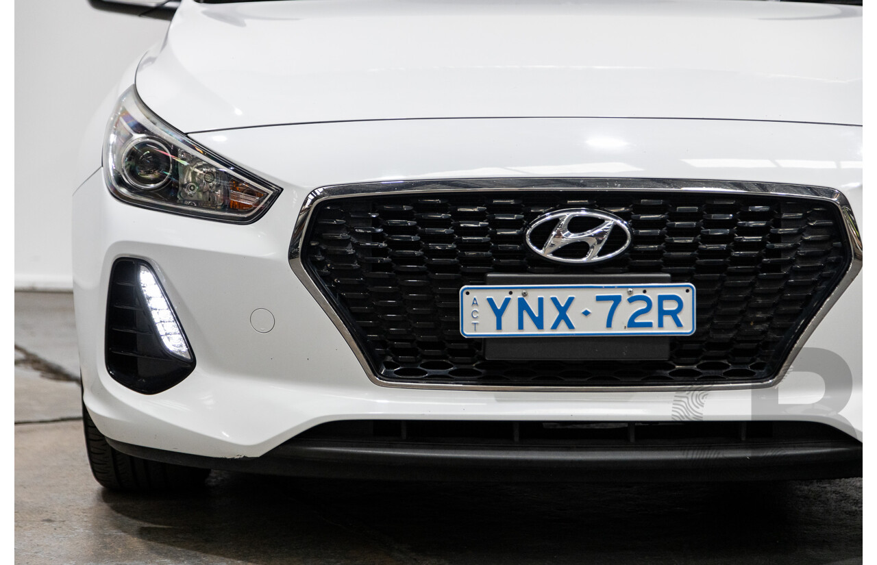 03/2018 Hyundai I30 ACTIVE FWD PD 4D Hatchback Polar White 2.0L