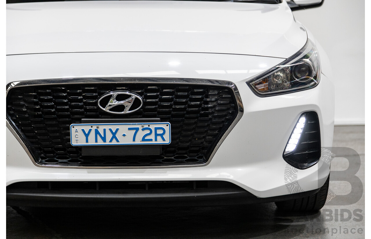 03/2018 Hyundai I30 ACTIVE FWD PD 4D Hatchback Polar White 2.0L