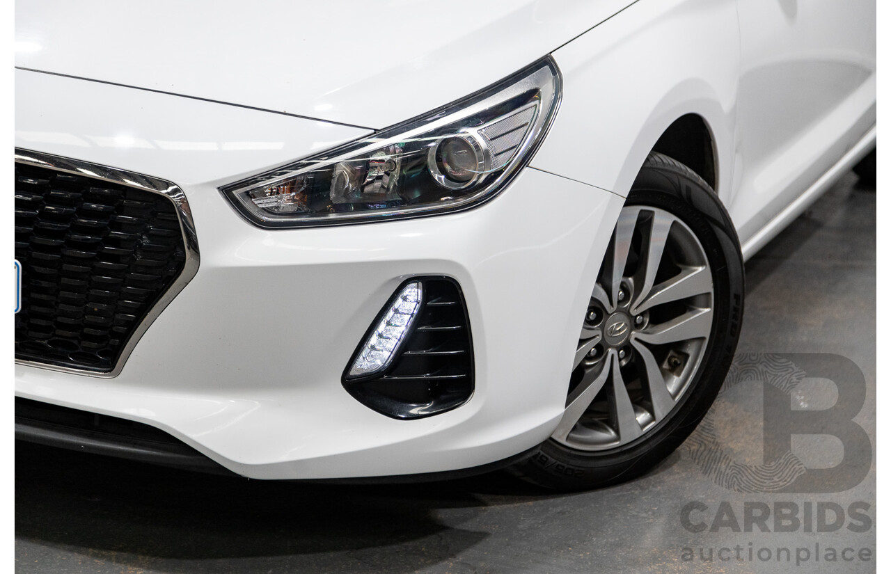 03/2018 Hyundai I30 ACTIVE FWD PD 4D Hatchback Polar White 2.0L