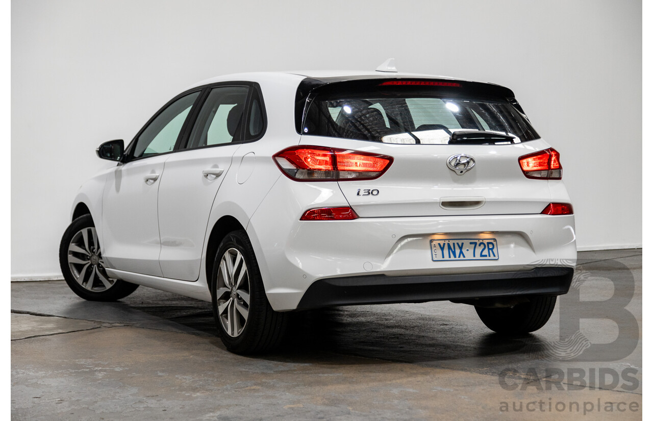 03/2018 Hyundai I30 ACTIVE FWD PD 4D Hatchback Polar White 2.0L
