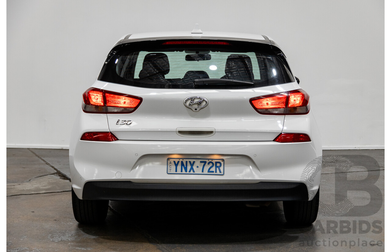 03/2018 Hyundai I30 ACTIVE FWD PD 4D Hatchback Polar White 2.0L