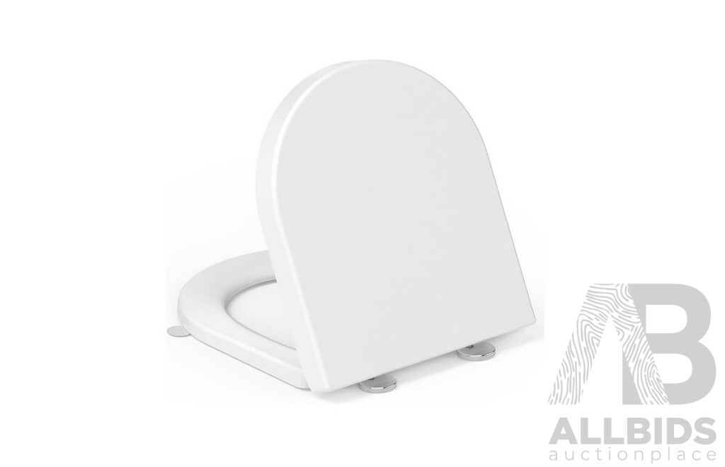 YEAUPE PRO D Form Toilet Seat with Soft-Close Mechanism - Box of 5 - ORP $522.45