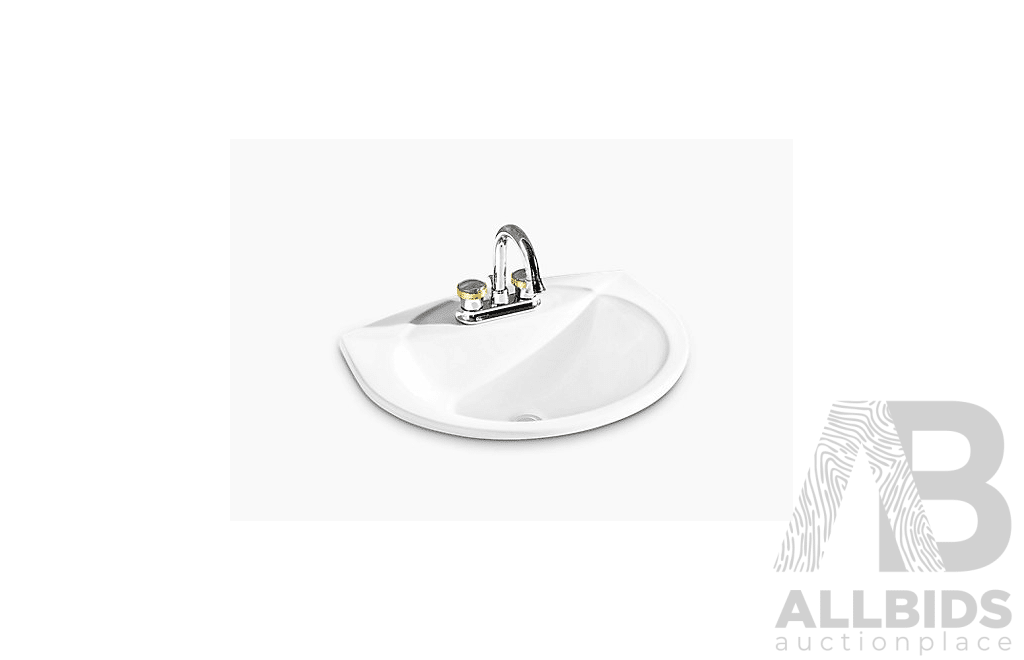 Kohler Folio Self-Rimming Single Hole Lavatory - Brand New - ORP $180.00