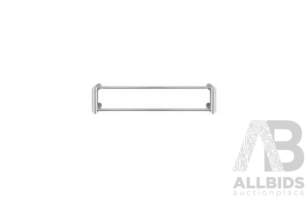 Forme 600mm Double Towel Rail(Round) - Lot of Three - Brand New - ORP $900.00