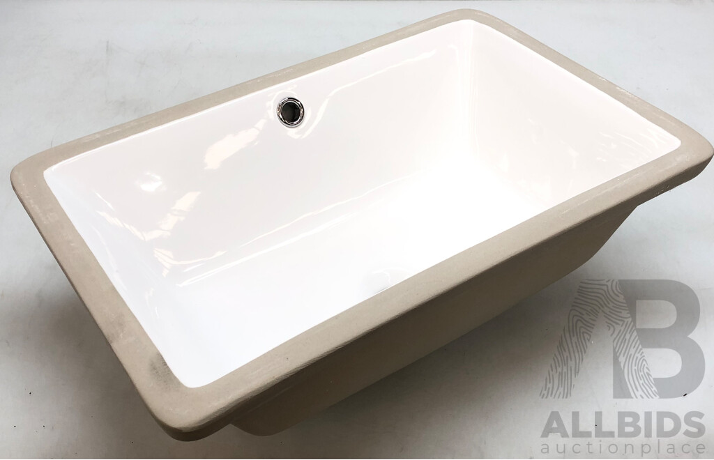 Forme Undermount Ceramic Basin - Brand New - ORP $125.00