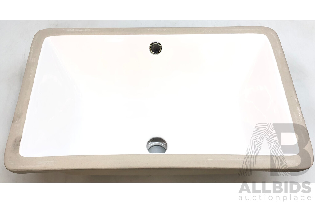Forme Undermount Ceramic Basin - Brand New - ORP $125.00