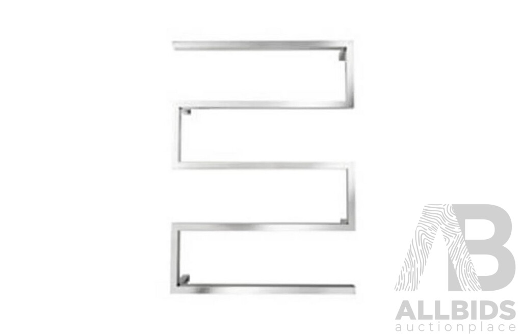 Forme Snake Stainless Steel Five Bar Heated Towel Rail(Square) - 895mm - Brand New - ORP $699.00