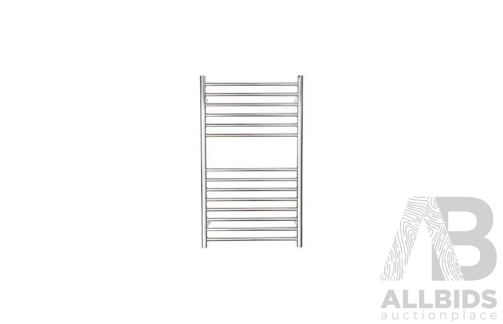 Forme 14 Bar Stainless Steel Premium Heated Towel Rail(Round) - 850mm - Brand New - ORP $1019.00