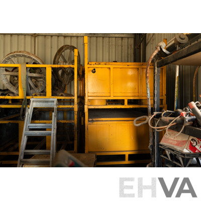 3 Custom Built Stacking Cages for Industrial Use