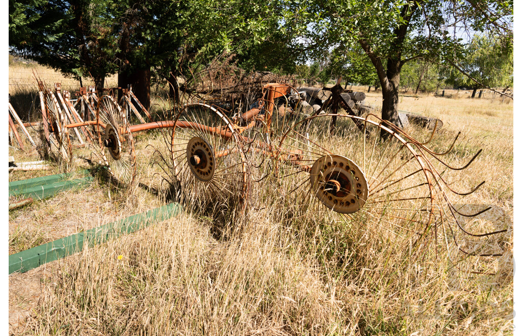 4 Wheel Hay Rake