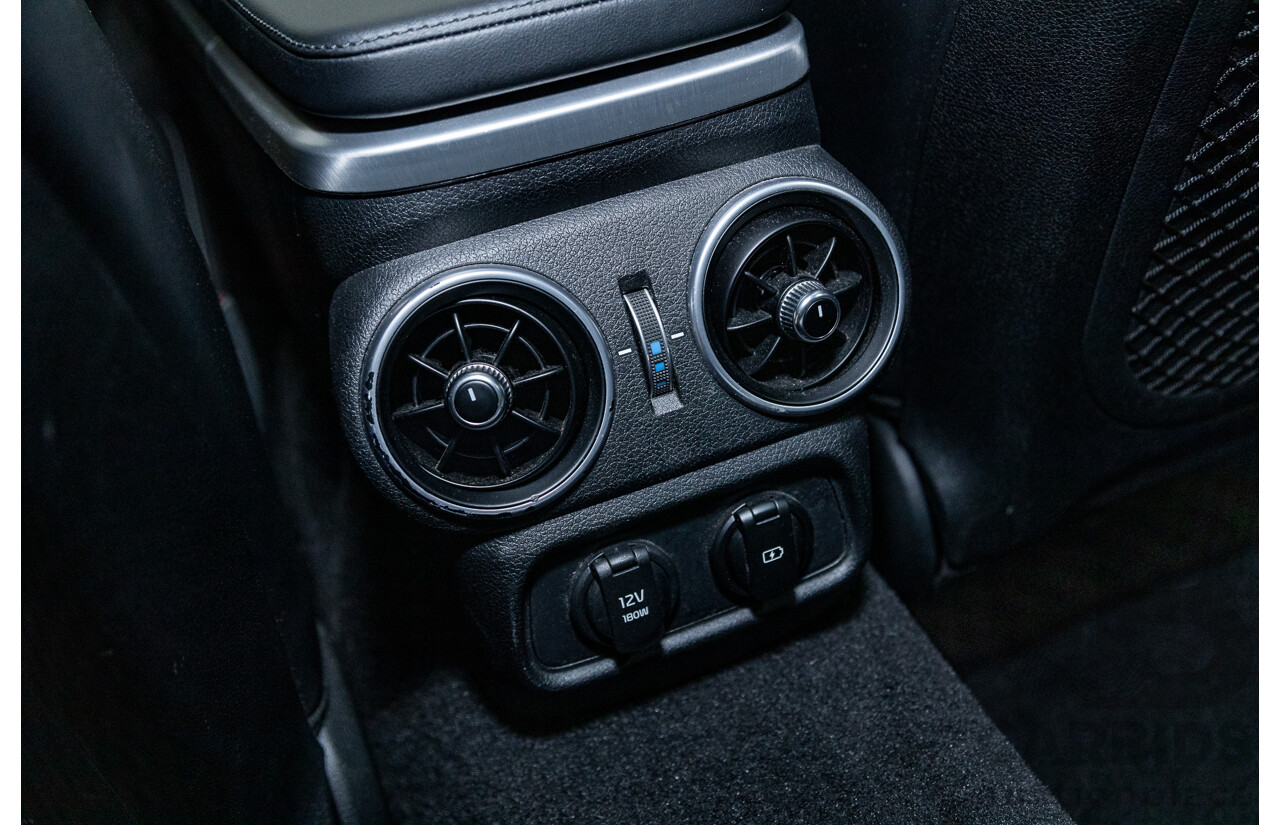 01/2018 Build 12/2017 Kia Stinger GT CK MY18 (344) 4d Sedan Hichroma Red Metallic (Grey Wrap) Twin Turbo 3.3L