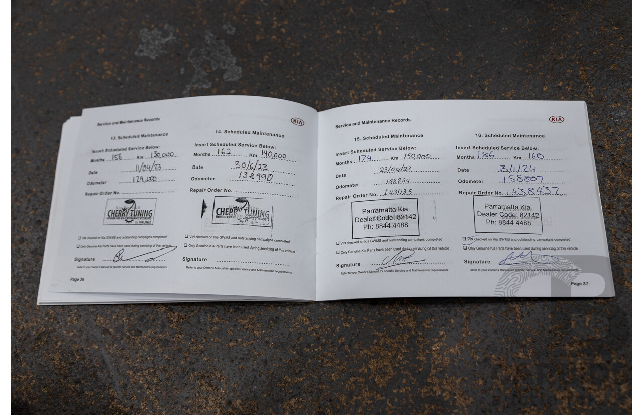 01/2018 Build 12/2017 Kia Stinger GT CK MY18 (344) 4d Sedan Hichroma Red Metallic (Grey Wrap) Twin Turbo 3.3L