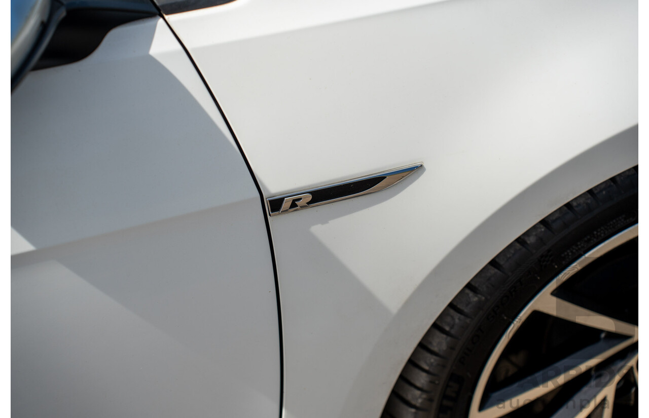 04/2019 Volkswagen Golf R (AWD) Mk7.5 AU MY19 4D Wagon Pure White Turbo 2.0L