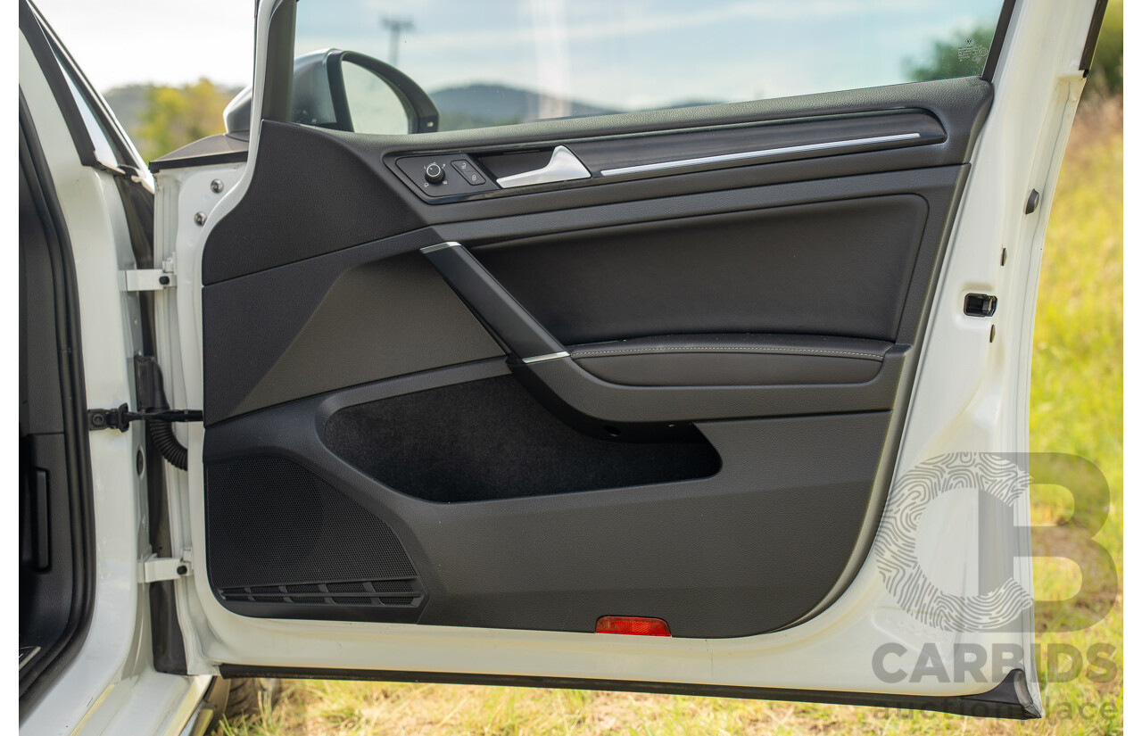 04/2019 Volkswagen Golf R (AWD) Mk7.5 AU MY19 4D Wagon Pure White Turbo 2.0L