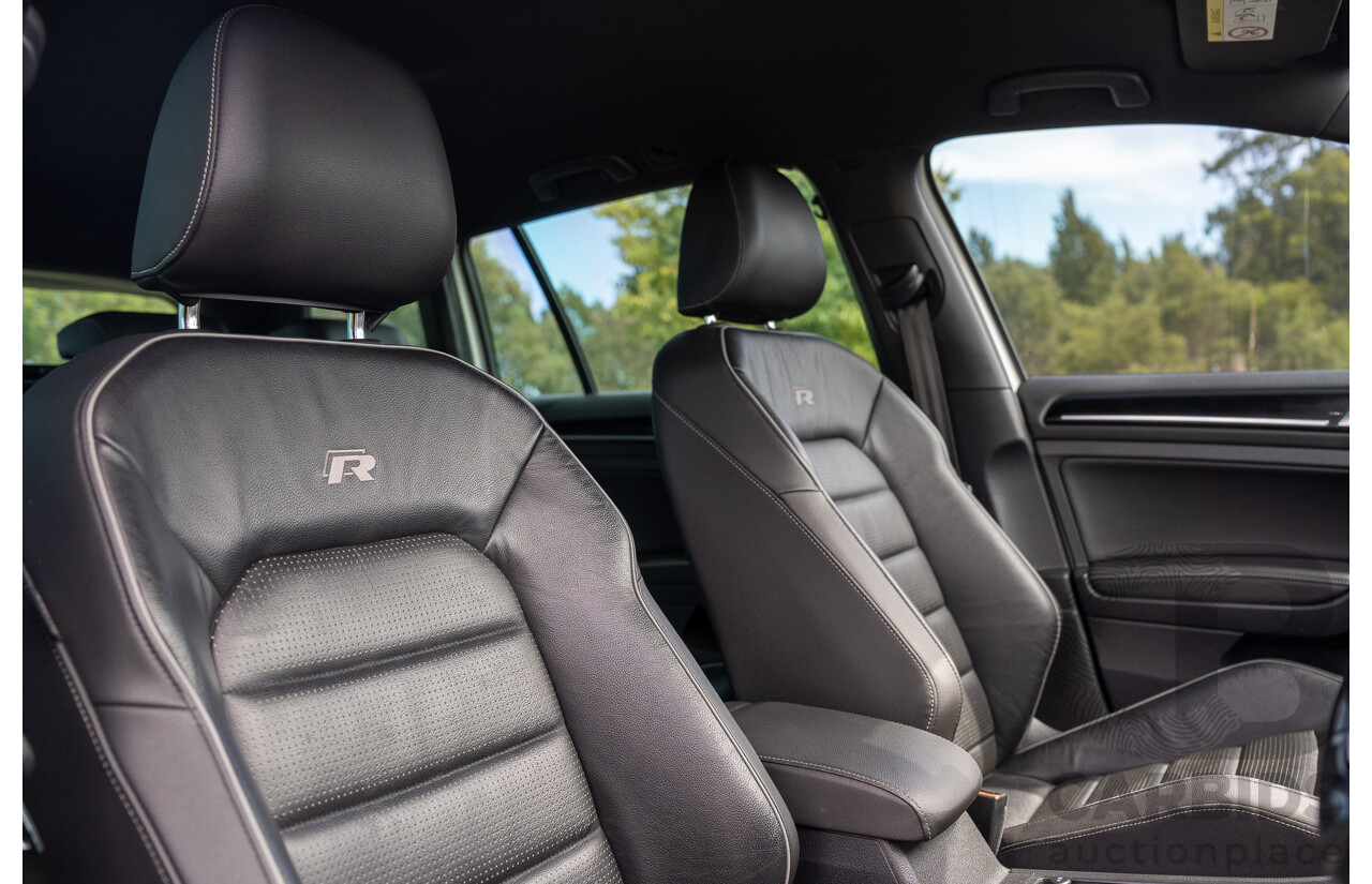 04/2019 Volkswagen Golf R (AWD) Mk7.5 AU MY19 4D Wagon Pure White Turbo 2.0L