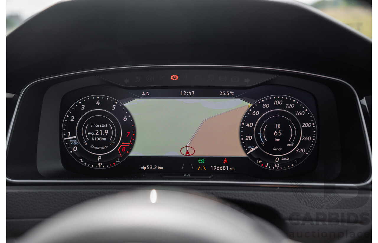 04/2019 Volkswagen Golf R (AWD) Mk7.5 AU MY19 4D Wagon Pure White Turbo 2.0L