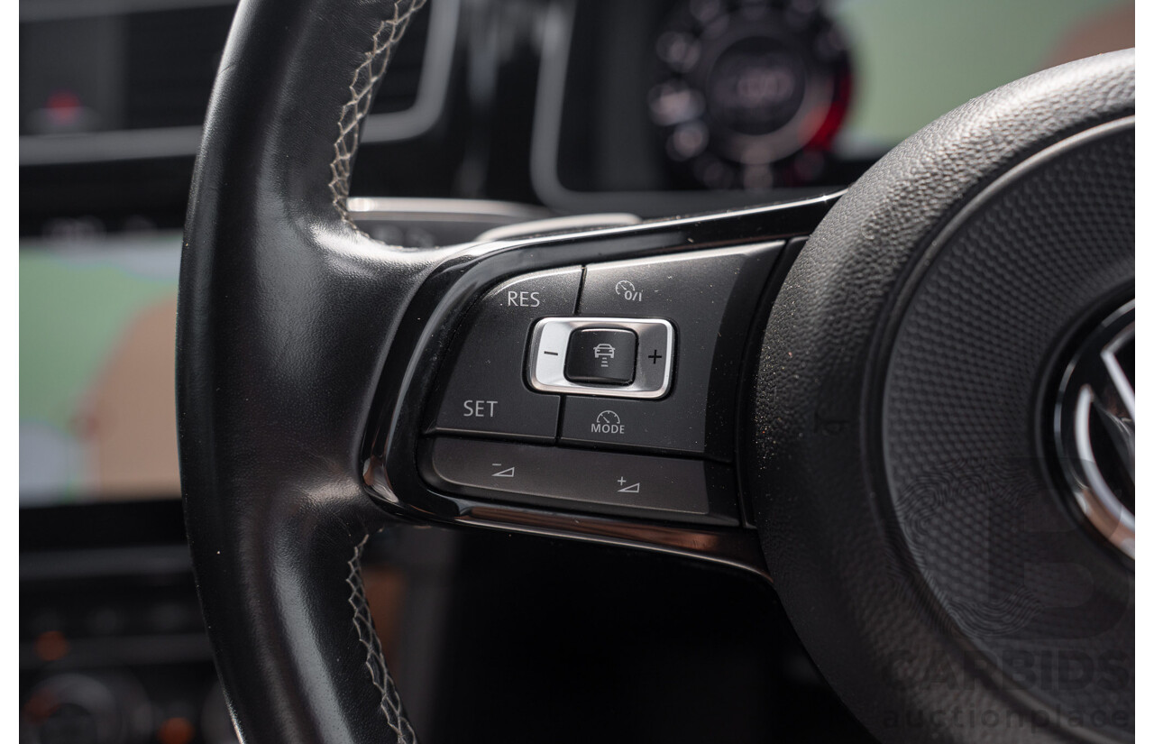 04/2019 Volkswagen Golf R (AWD) Mk7.5 AU MY19 4D Wagon Pure White Turbo 2.0L