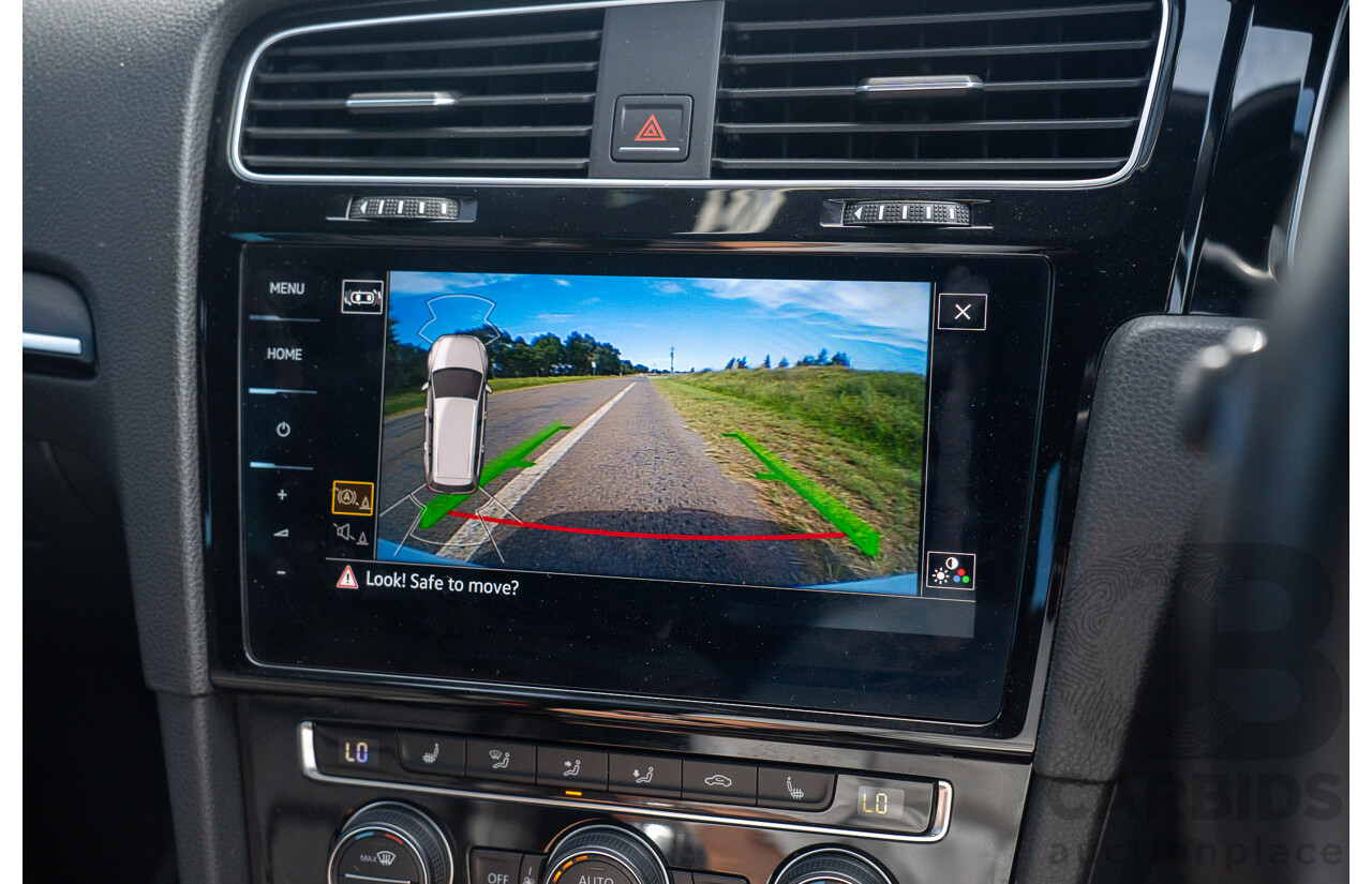 04/2019 Volkswagen Golf R (AWD) Mk7.5 AU MY19 4D Wagon Pure White Turbo 2.0L