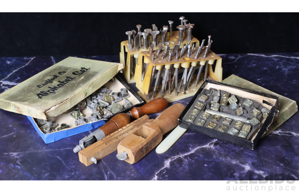 Vintage Leathersmiths Punch and Embossing Tools