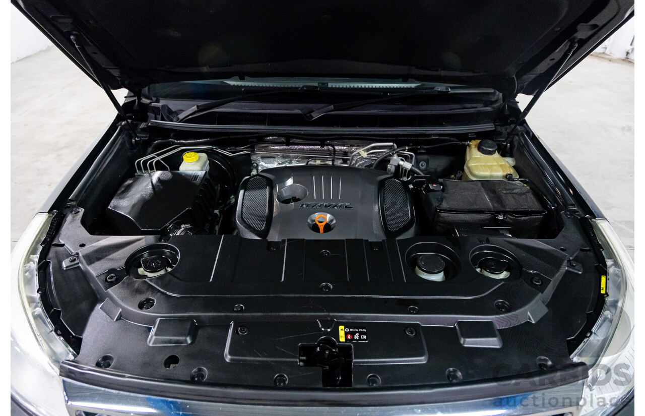04/2018 Haval H9 Ultra (4x4) MY18 4d Wagon Ebony Black Metallic Turbo 2.0L