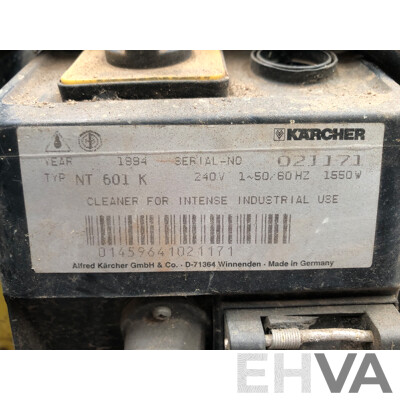 Karcher NT 601 K Electric Industrial Wet and Dry Vacuum Cleaner