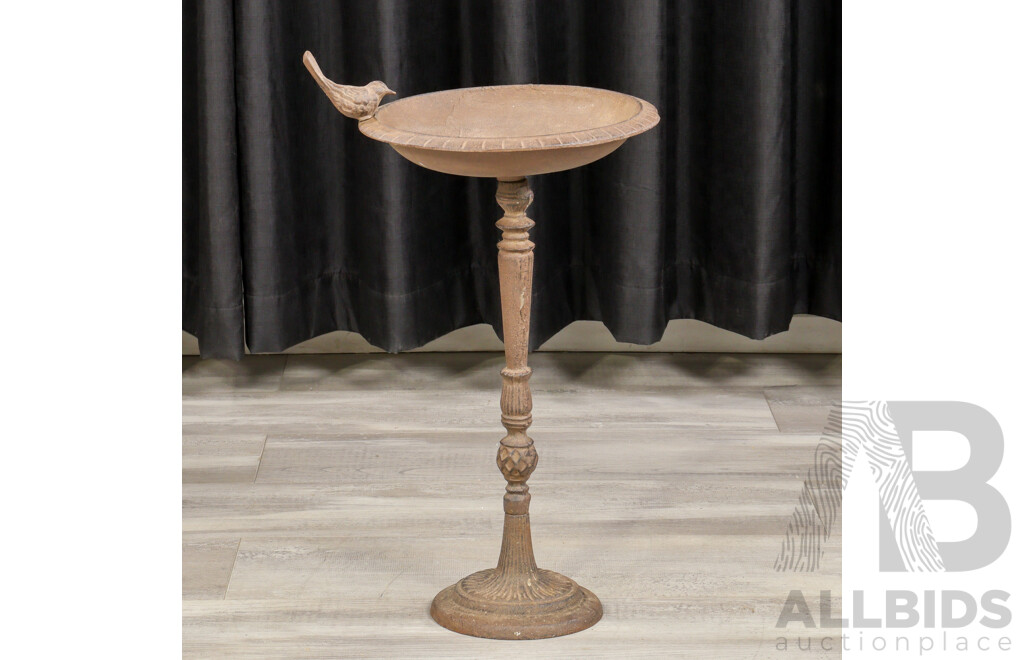 Cast Iron Reproduction Bird Bath