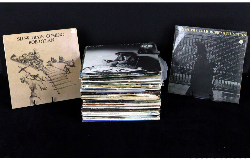 Collection Vintage LP Vinyl Records. Mostly 1950s, 60s and 70s