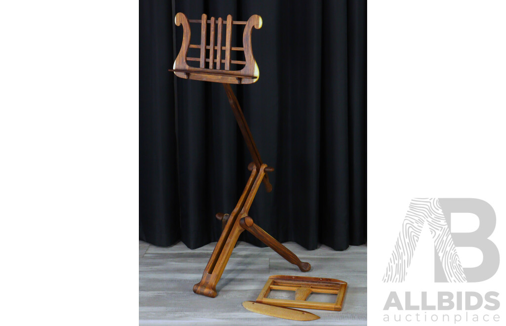 Japanese Hardwood Adjustable Music Stand