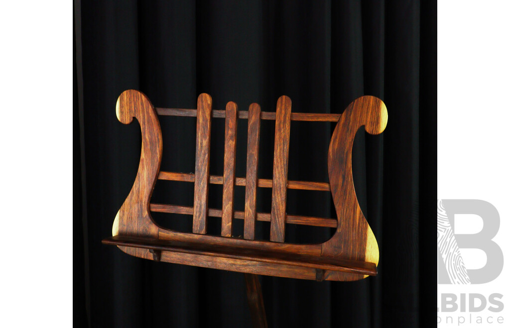 Japanese Hardwood Adjustable Music Stand