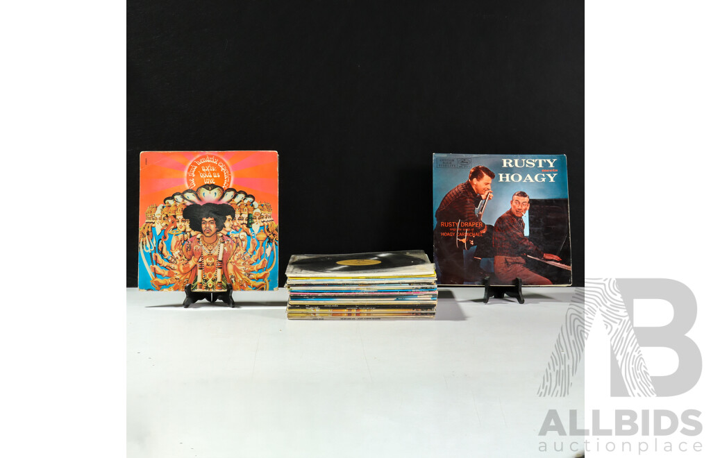 Collection of 26 Vinyl Records Inc Fleetwood Mac, Goanna, Jimmi Hendrix and More