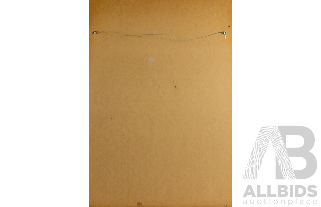 Leon Pericles, (20th Century, Australian, 1949-), Down on the Farm, Wonderful Editioned and Signed Original Etching, 102 x 72 cm (frame)