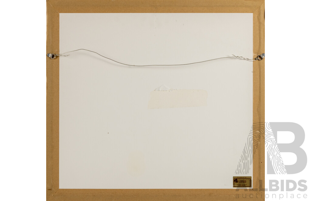 Ben Houstie, (20th Century, Indigneous-Canadian, 1960-), Frogs (1992), Signed & Editioned Silkscreen Print, 54 x 59 cm (frame)