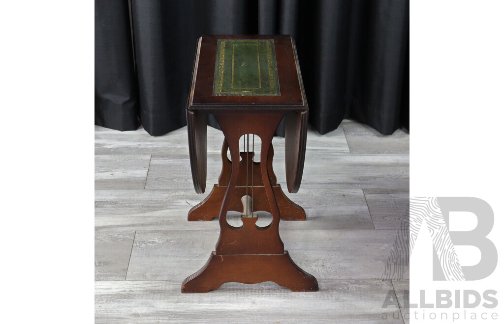 Pair of Reproduction Drop Side Occasional Tables