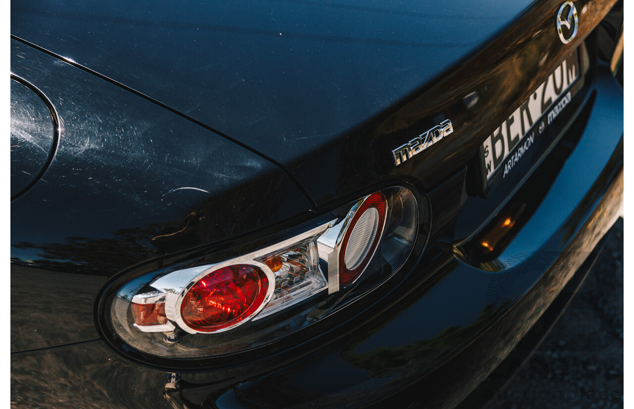 1/2008 Mazda MX-5 NC MY06 Upgrade 2d Hardtop Convertible Brilliant Black 2.0L