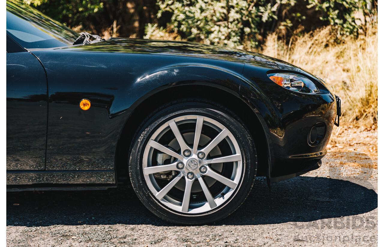 1/2008 Mazda MX-5 NC MY06 Upgrade 2d Hardtop Convertible Brilliant Black 2.0L