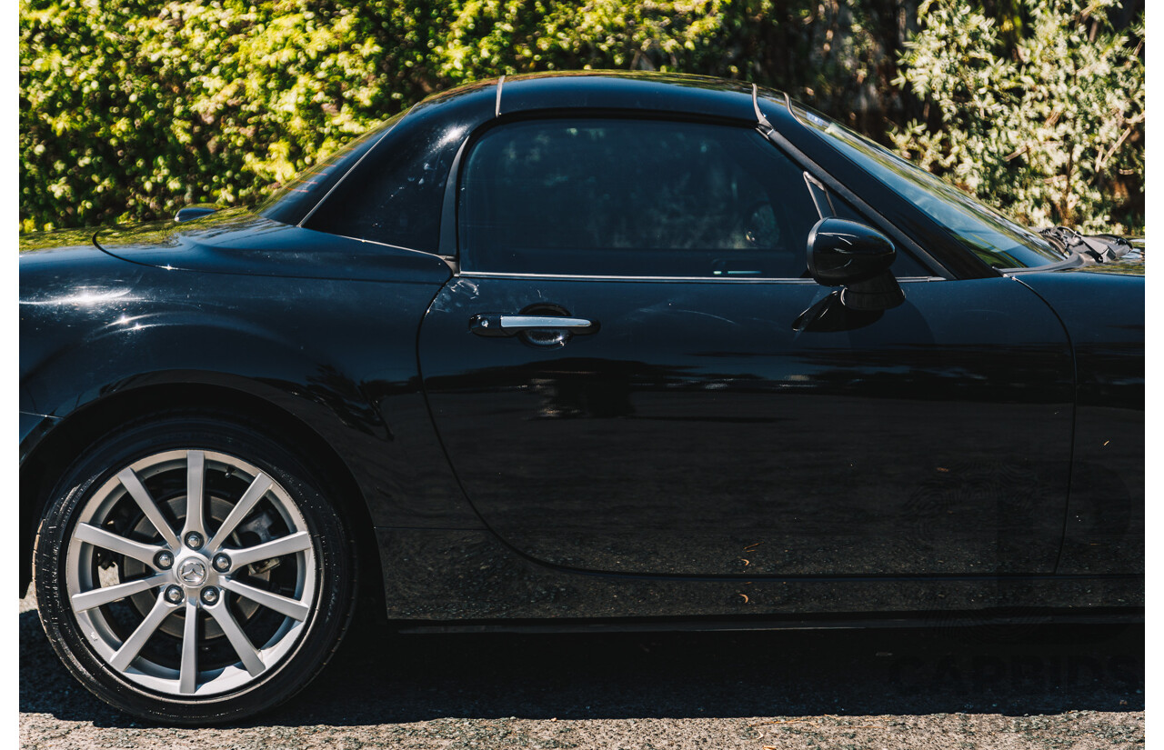 1/2008 Mazda MX-5 NC MY06 Upgrade 2d Hardtop Convertible Brilliant Black 2.0L