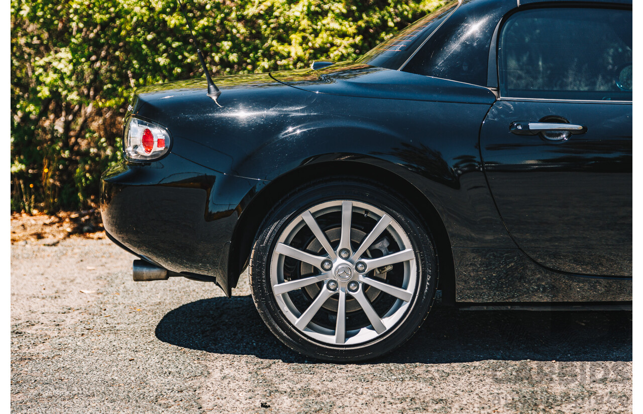 1/2008 Mazda MX-5 NC MY06 Upgrade 2d Hardtop Convertible Brilliant Black 2.0L