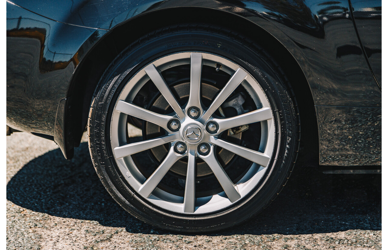 1/2008 Mazda MX-5 NC MY06 Upgrade 2d Hardtop Convertible Brilliant Black 2.0L