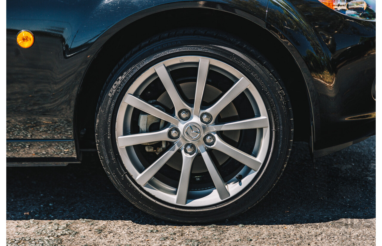 1/2008 Mazda MX-5 NC MY06 Upgrade 2d Hardtop Convertible Brilliant Black 2.0L