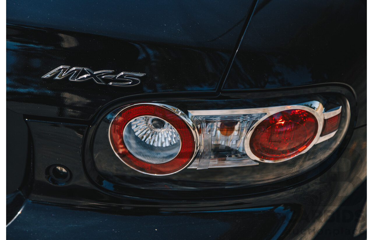 1/2008 Mazda MX-5 NC MY06 Upgrade 2d Hardtop Convertible Brilliant Black 2.0L