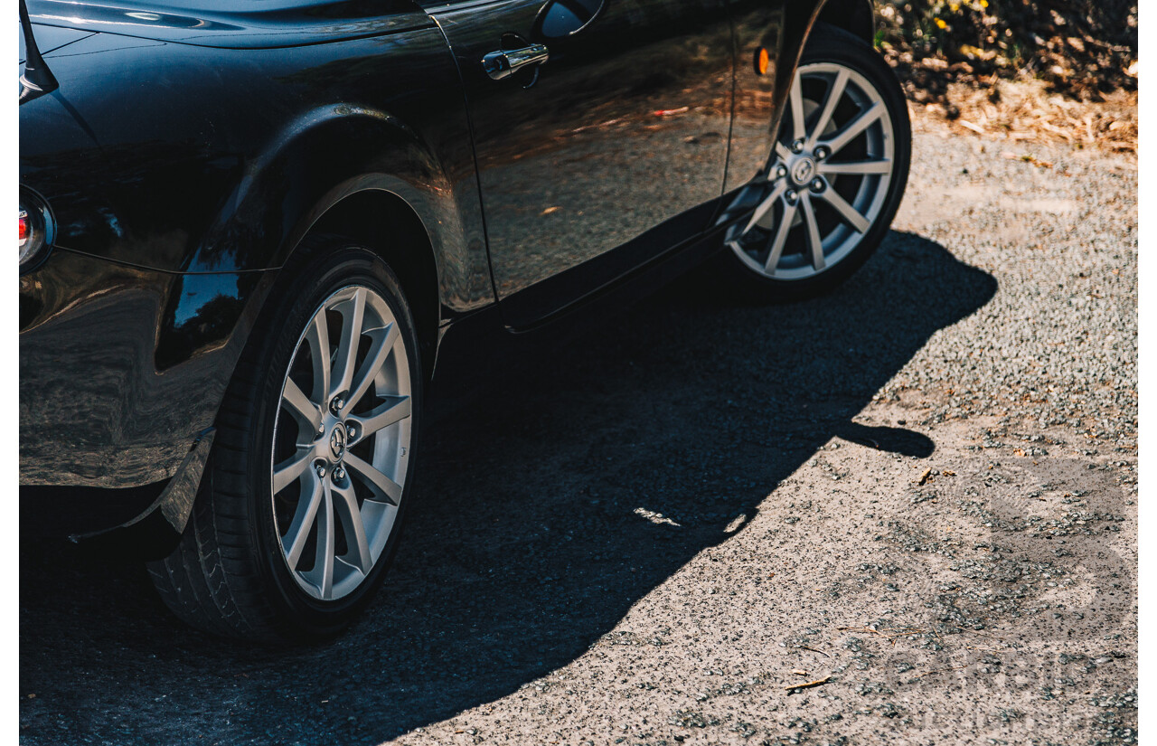 1/2008 Mazda MX-5 NC MY06 Upgrade 2d Hardtop Convertible Brilliant Black 2.0L