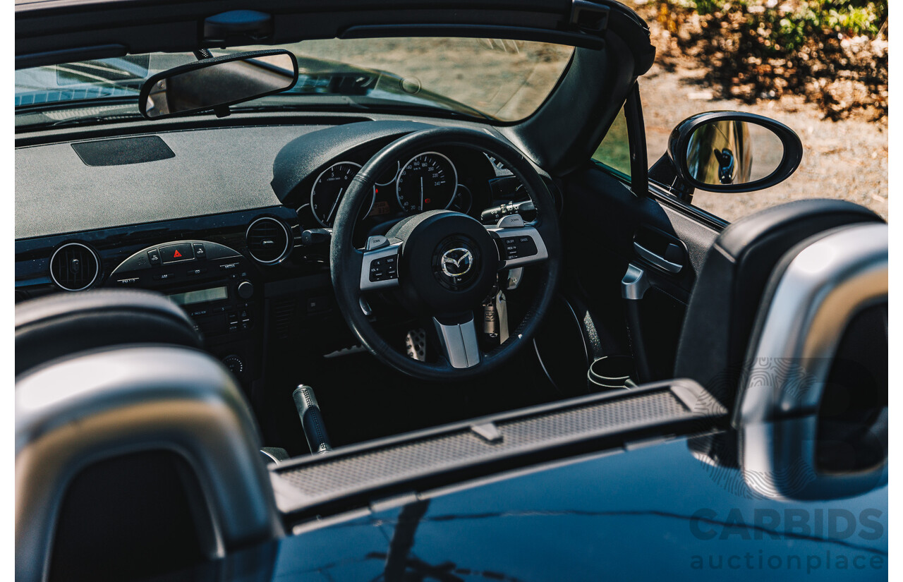 1/2008 Mazda MX-5 NC MY06 Upgrade 2d Hardtop Convertible Brilliant Black 2.0L