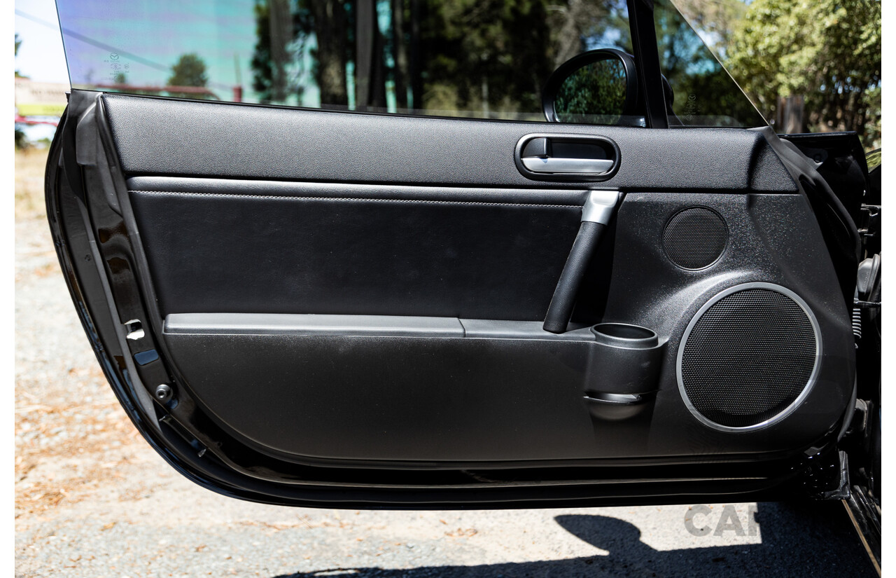 1/2008 Mazda MX-5 NC MY06 Upgrade 2d Hardtop Convertible Brilliant Black 2.0L