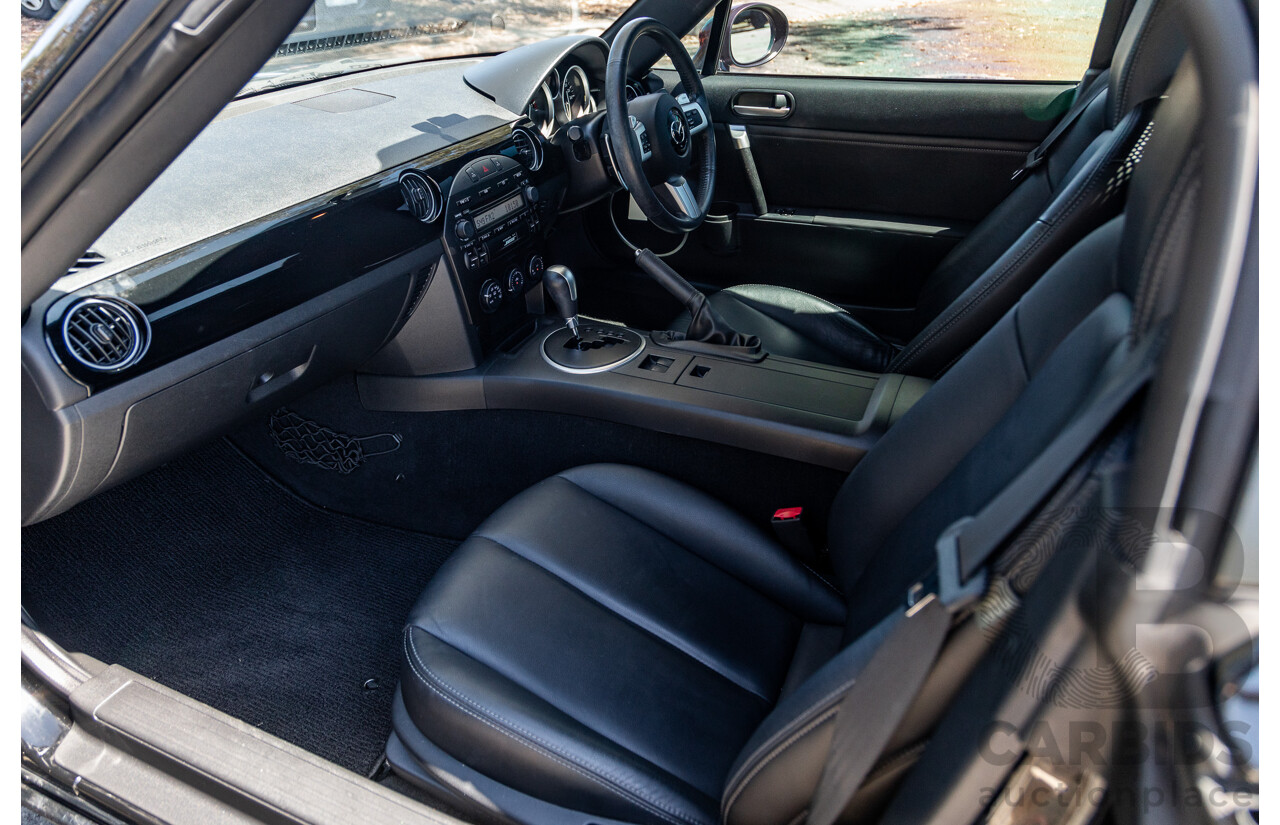 1/2008 Mazda MX-5 NC MY06 Upgrade 2d Hardtop Convertible Brilliant Black 2.0L