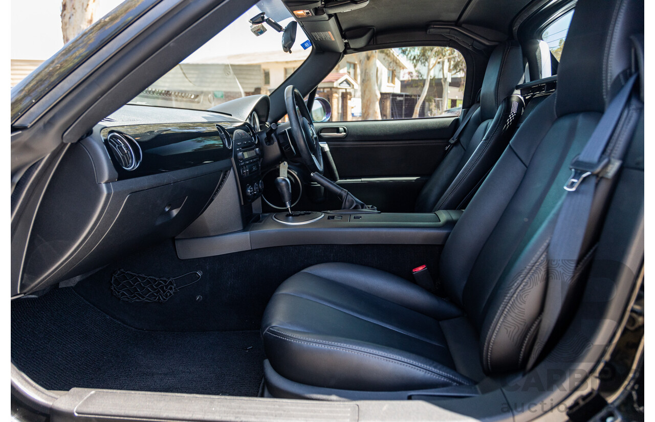 1/2008 Mazda MX-5 NC MY06 Upgrade 2d Hardtop Convertible Brilliant Black 2.0L