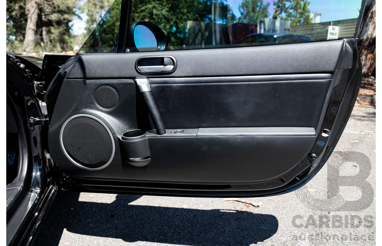 1/2008 Mazda MX-5 NC MY06 Upgrade 2d Hardtop Convertible Brilliant Black 2.0L