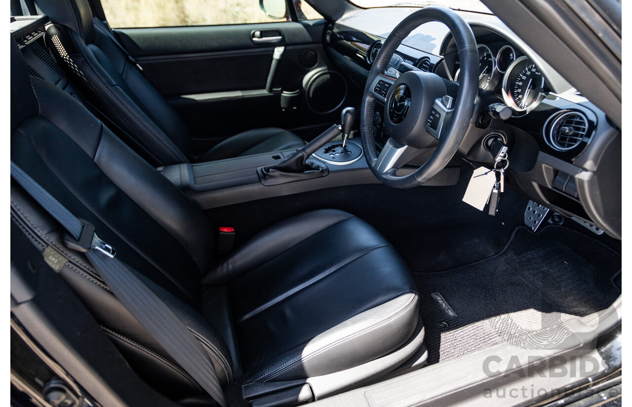 1/2008 Mazda MX-5 NC MY06 Upgrade 2d Hardtop Convertible Brilliant Black 2.0L