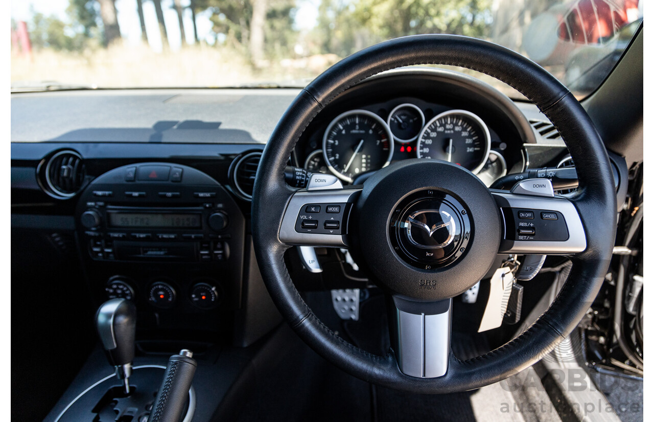 1/2008 Mazda MX-5 NC MY06 Upgrade 2d Hardtop Convertible Brilliant Black 2.0L